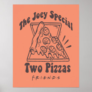 Poster AMIGOS™ Cotação Joey Pizza