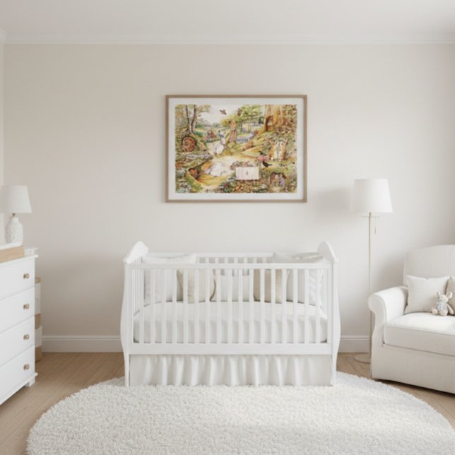 Poster Amigos da Floresta de Caracteres Favoritos do Beat (Criador carregado)