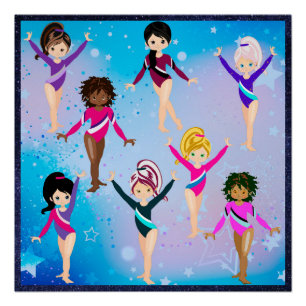 Póster Amigos da ginástica