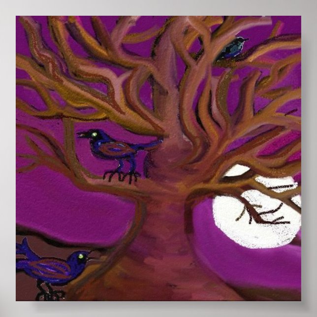 Poster Amigos da Lua Indigo (Frente)