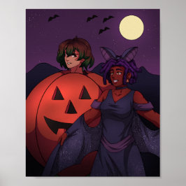 Poster Amigos do Halloween