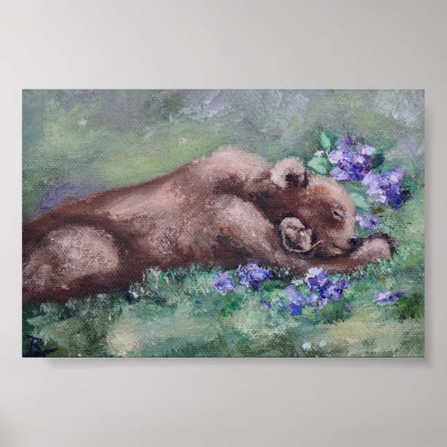 Poster Amigos dormindo II (Frente)