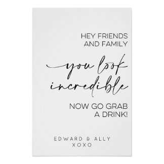 Póster Amigos E Família, Você Está Incrível