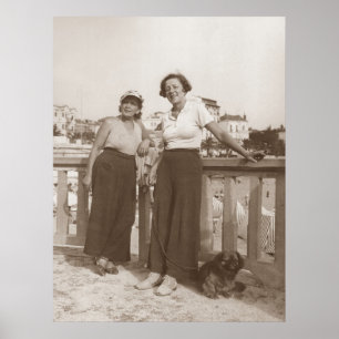 Poster Amigos em Cannes nos anos 30