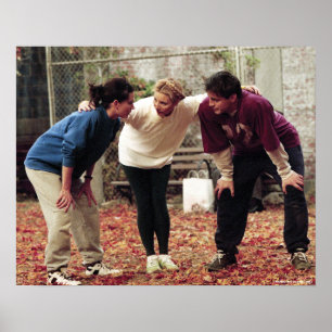 Poster AMIGOS™ Equipe do Geller Bowl Monica