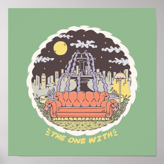 Poster AMIGOS™ | Fonte dos desenhos animados (Frente)