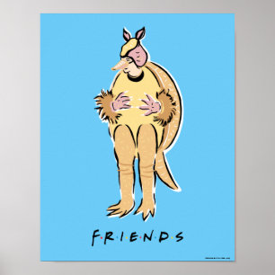 Poster AMIGOS™  Holiday Armadillo