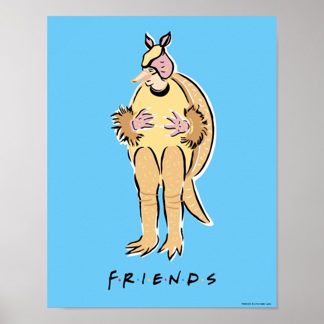Poster AMIGOS™ | Holiday Armadillo (Frente)