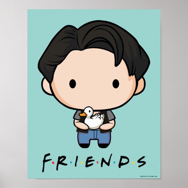 Poster AMIGOS™ | Joey Chibi (Frente)