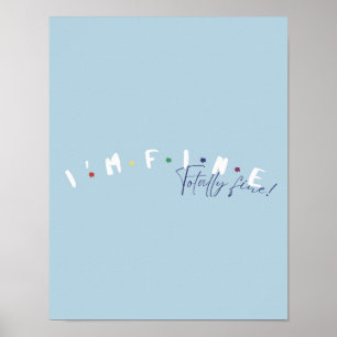 Poster Amigos mostram citação