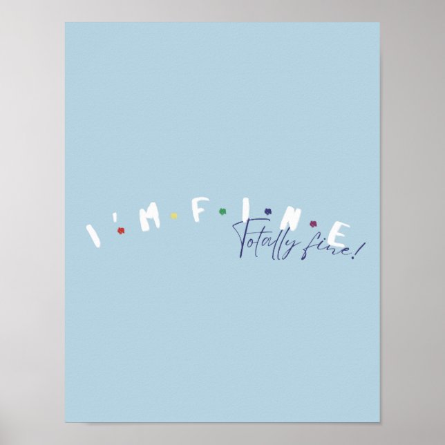 Poster Amigos mostram citação (Frente)