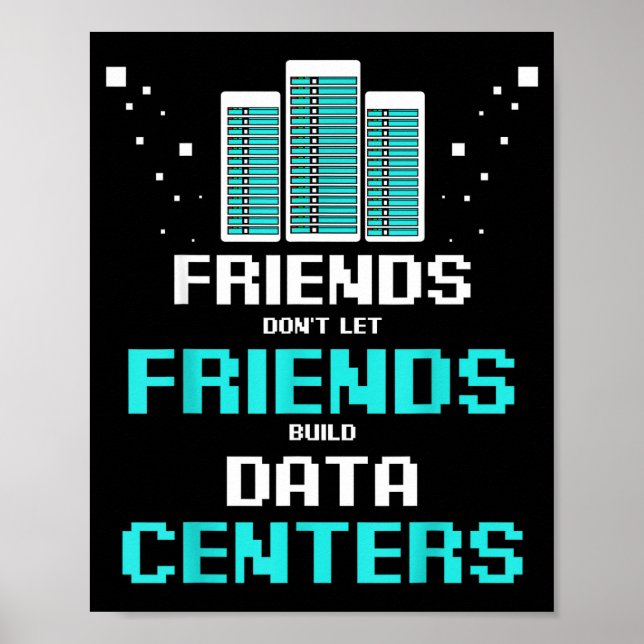 Poster Amigos não deixam amigos construir programas de da (Frente)