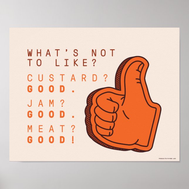 Poster AMIGOS™ | O que não gosta? (Frente)