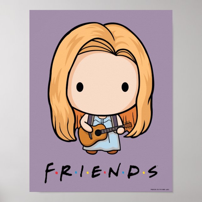 Poster AMIGOS™ | Phoebe Chibi (Frente)