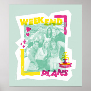 Poster AMIGOS™ Planos de fim de semana