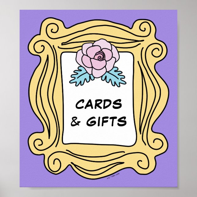 Poster AMIGOS™ | Presentes e cartões de Chá de panela (Frente)