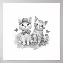 Amigos pretos e brancos