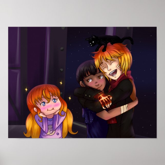 Poster Amigos Reunidos (Frente)