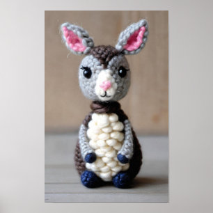 Poster Amigurumi Bonito