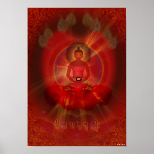 Póster Amitabha Buddha (Frente)