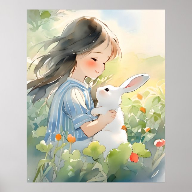 Poster Amizade na natureza (Frente)