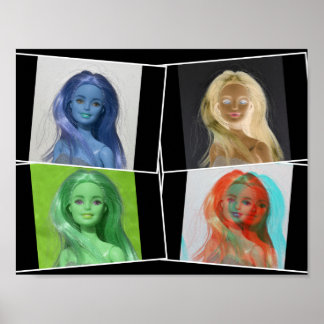 Poster Amo as minhas bonecas