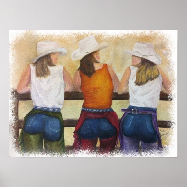 Poster Amo essas vaquinhas (Frente)