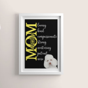 Poster Amo-te, mãe.do seu Poodle