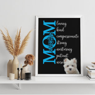 Poster Amo-te, mãe.do seu Terrier maltês