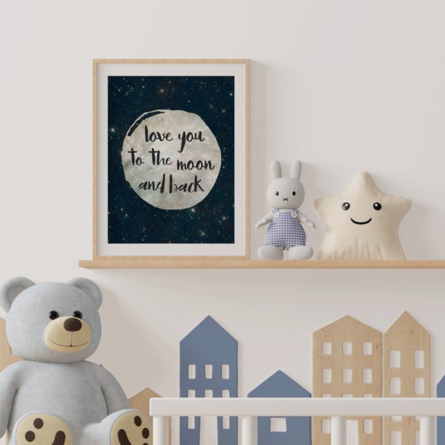 Póster Amo Você até a Lua e de Volta (Criador carregado)