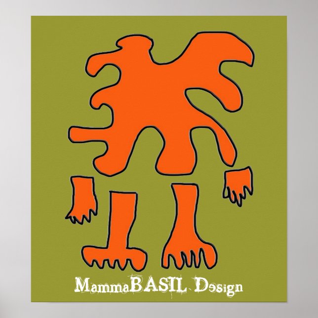 Póster Amoba Design Poster! (Frente)