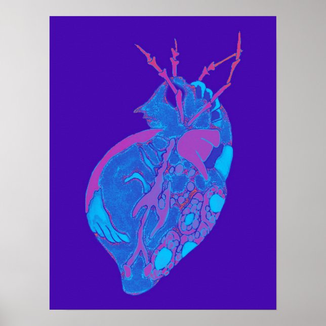 Poster Amoba Minx: Blues de ondas de choque (Frente)