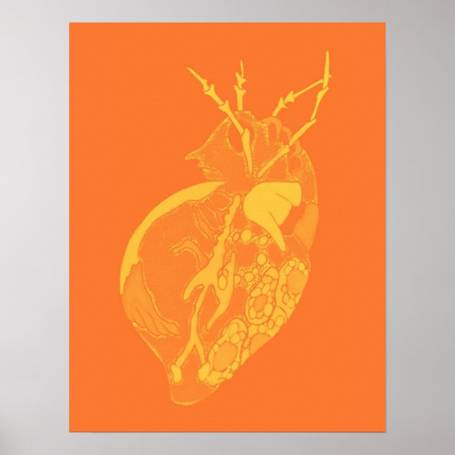 Poster Amoba Minx: Pele Tangerina (Frente)