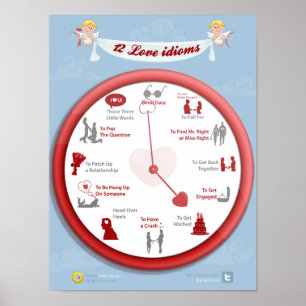 Póster Amor 24 horas por dia: 12 idiomas adoram