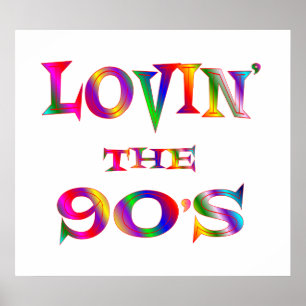 Poster Amor 90s