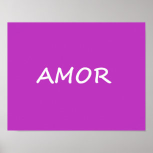 Póster Amor, Amor Espanhol