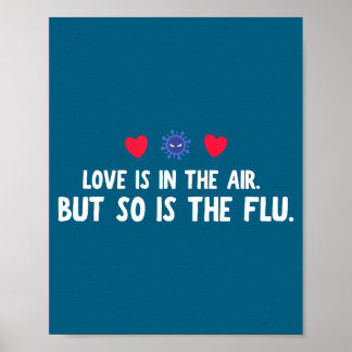 Poster Amor Ar Tão Flu Dia dos Namorados