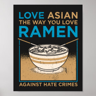 Poster Amor Asiático Como Você Gosta De Ramen
