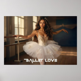 POSTER AMOR BALLET - BALLET & DANÇA