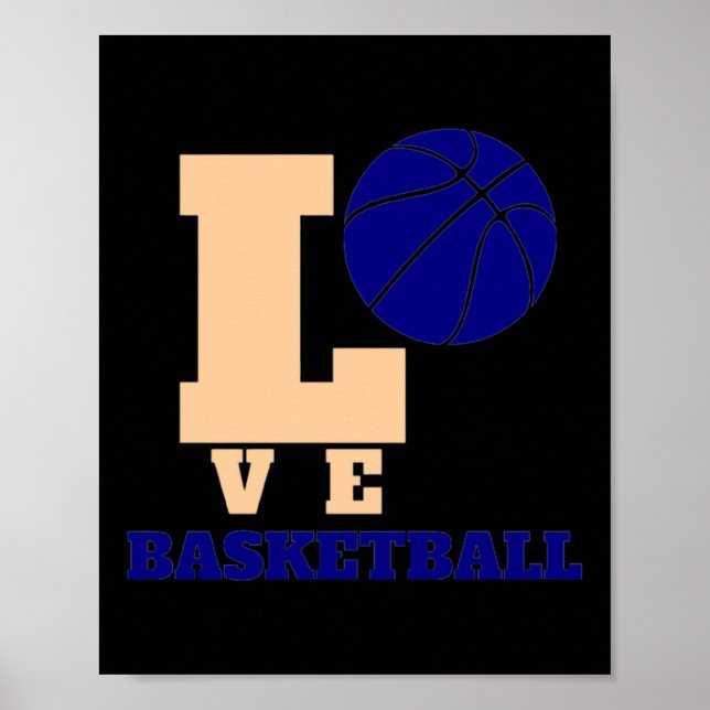 Poster Amor, Basquete 1 (Frente)