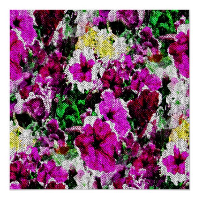 Póster Amor bordado... (Frente)