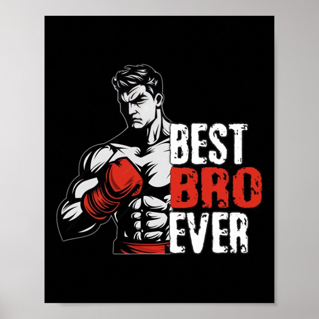 Poster Amor Boxer Shirt Boxover Para Brot Boxer (Frente)