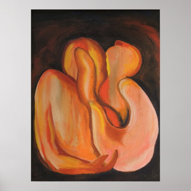 Poster Amor - Casal no Amor (Frente)