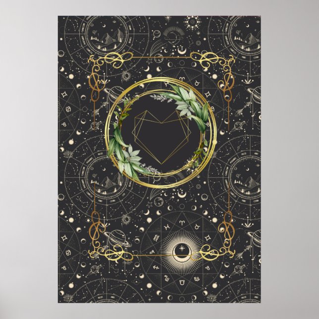 Poster Amor Celestial (Frente)