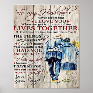 Poster Amor Cita Meu Marido, Decência Doméstica