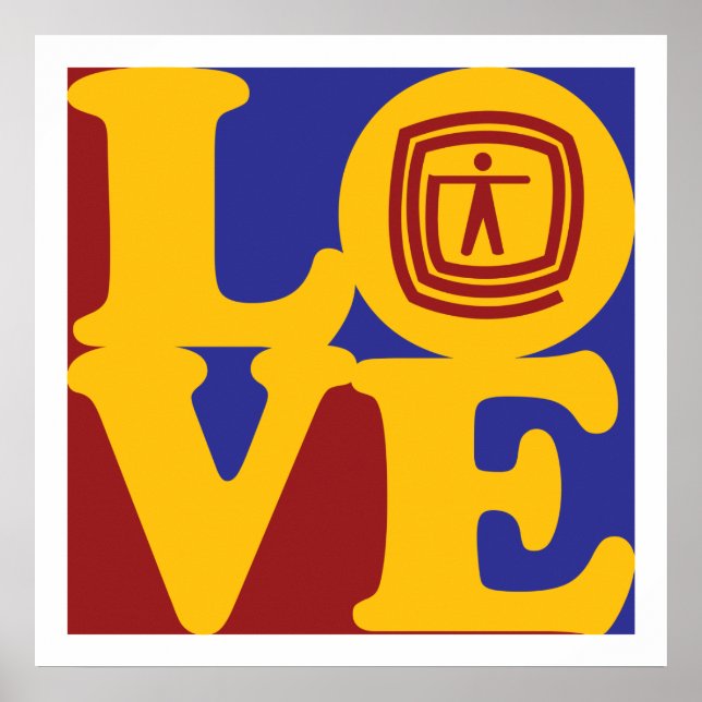 Póster Amor com Terapia Ocupacional (Frente)