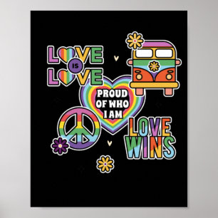 Poster Amor como amor. Orgulho de quem eu sou. LGBT+orgul