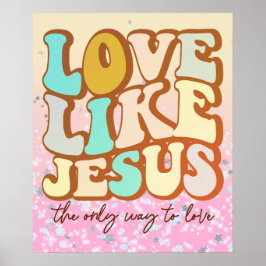 Poster Amor Como Jesus