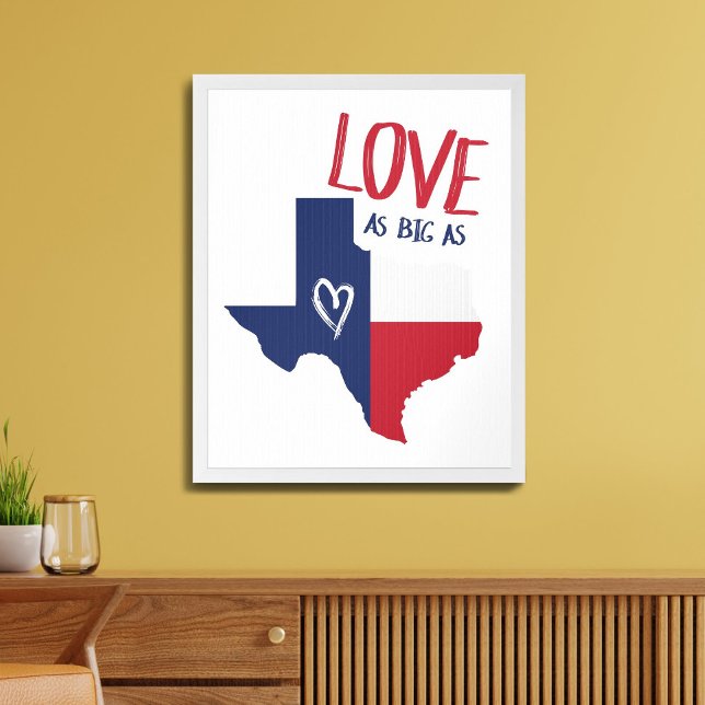 Poster Amor Como O Texas (Criador carregado)