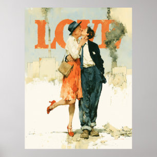 Poster Amor Contra a Fumaça